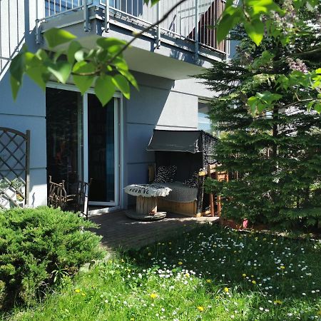 Апартаменты Przytulna Kawalerka Z Ogrodem Гданьск Экстерьер фото