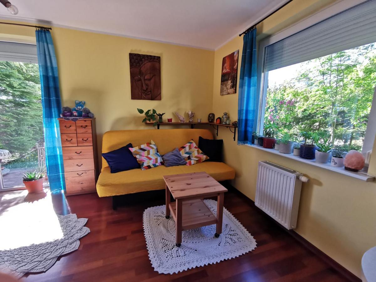 Апартаменты Przytulna Kawalerka Z Ogrodem Гданьск Экстерьер фото
